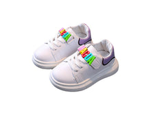 Load image into Gallery viewer, KIDS CUSTOM CHARM SNEAKERS- Smileys