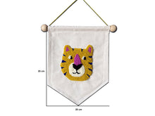 Load image into Gallery viewer, CUSTOM KIDS ROOM TIGER BANNER- Patchy x Studio Bonbon
