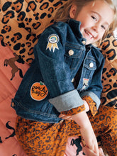 Load image into Gallery viewer, KIDS CUSTOM DENIM JACKET - X Limited Collab Wonder + Rah