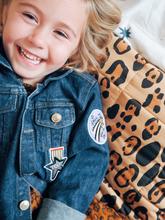 Load image into Gallery viewer, KIDS CUSTOM DENIM JACKET - X Limited Collab Wonder + Rah