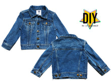 Load image into Gallery viewer, KIDS DIY DENIM JACKET- Plain