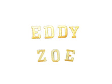 Load image into Gallery viewer, PATCH LETTERS DIY- Gold alphabet bundle