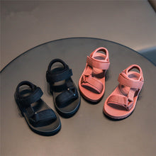 Load image into Gallery viewer, KIDS CUSTOM ALPHABET CHARM SANDALS- PINK