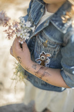Load image into Gallery viewer, KIDS CUSTOM DENIM JACKET - X Limited Collab Mrs Mighetto