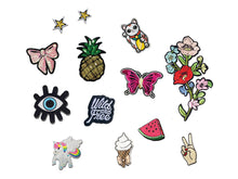 Load image into Gallery viewer, KIDS CUSTOM DENIM JACKET- Mega Edition Pretty things
