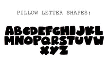 Load image into Gallery viewer, Custom Cuddly Letter Cushion