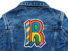Load image into Gallery viewer, KIDS CUSTOM DENIM JACKET- Judy Andrews x Mega Initial