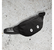 Load image into Gallery viewer, KIDS CUSTOM BUM BAG- BLACK