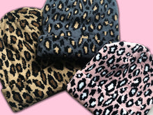 Load image into Gallery viewer, KIDS CUSTOM BEANIE- BROWN LEOPARD