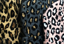 Load image into Gallery viewer, KIDS CUSTOM BEANIE- GREY LEOPARD