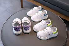 Load image into Gallery viewer, KIDS CUSTOM CHARM SNEAKERS- Smileys