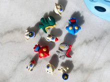 Load image into Gallery viewer, KIDS CUSTOM CHARM CLOGS- Robodino