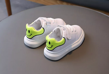Load image into Gallery viewer, KIDS CUSTOM CHARM SNEAKERS- Smileys