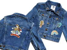 Load image into Gallery viewer, KIDS CUSTOM DENIM JACKET - X Eleanor Bowmer Collab