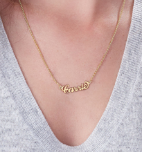 Load image into Gallery viewer, CUSTOM STERLING SILVER NAME NECKLACE