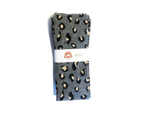 Load image into Gallery viewer, KIDS LEOPARD TIGHTS- Grey