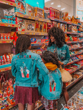 Load image into Gallery viewer, KIDS CUSTOM DENIM JACKET - X Bodil Jane Collab