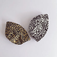 Load image into Gallery viewer, KIDS CUSTOM SUN HAT- WHITE LEOPARD CANVAS