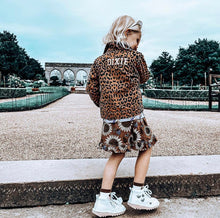 Load image into Gallery viewer, KIDS CUSTOM LEOPARD DENIM JACKET- Basic