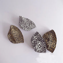 Load image into Gallery viewer, KIDS CUSTOM SUN HAT- WHITE LEOPARD CANVAS