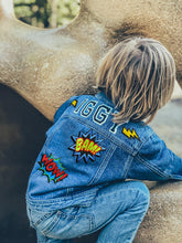 Load image into Gallery viewer, KIDS CUSTOM DENIM JACKET
