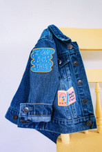 Load image into Gallery viewer, KIDS CUSTOM DENIM JACKET - X Limited Collab Kristen Peers
