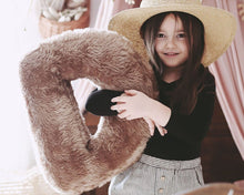 Load image into Gallery viewer, CUSTOM LETTER CUSHION- Fake Fur