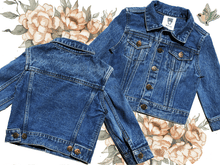 Load image into Gallery viewer, KIDS CUSTOM DENIM JACKET - X Limited Collab Mrs Mighetto