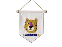 Load image into Gallery viewer, CUSTOM KIDS ROOM TIGER BANNER- Patchy x Studio Bonbon