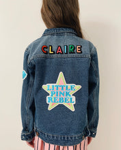 Load image into Gallery viewer, KIDS CUSTOM DENIM JACKET - X Limited Collab Gunner & Lux