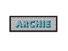 Load image into Gallery viewer, Personalised Dotted Print Wall Art- Name rectangular