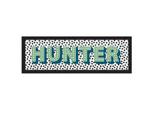 Load image into Gallery viewer, Personalised Dotted Print Wall Art- Name rectangular
