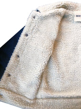 Load image into Gallery viewer, KIDS CUSTOM SHEARLING DENIM JACKET