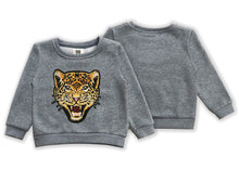 Load image into Gallery viewer, KIDS CUSTOM SWEATSHIRT- Roaring Leopard
