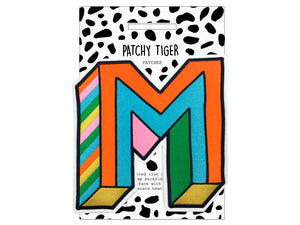 PATCH LETTERS DIY- Judy Andrews x Mega Initial M