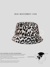 Load image into Gallery viewer, KIDS CUSTOM SUN HAT- BROWN LEOPARD CANVAS