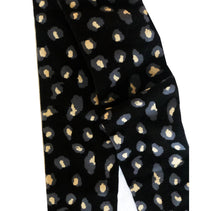 Load image into Gallery viewer, KIDS LEOPARD TIGHTS - Black