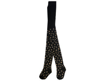 Load image into Gallery viewer, KIDS LEOPARD TIGHTS - Black