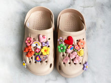 Load image into Gallery viewer, KIDS CUSTOM CHARM CLOGS- Treasures