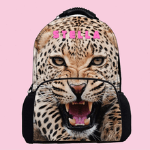 Load image into Gallery viewer, KIDS CUSTOM BACK PACK- LEOPARD PRINT