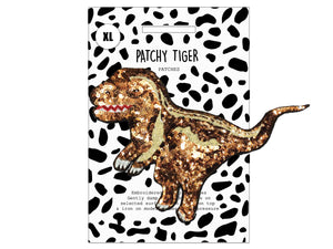 PATCH MASCOT ADD ONS- Sequin Dinosaur (XL)