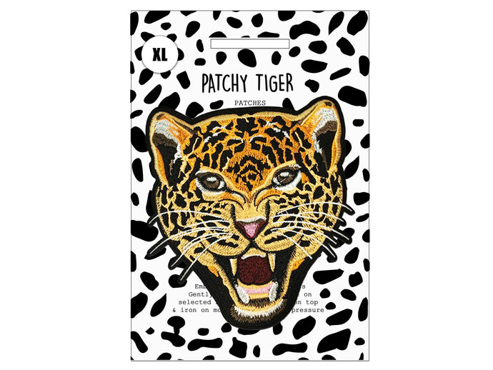 PATCH MASCOT ADD ONS- Roaring leopard (XL)
