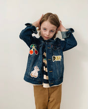 Load image into Gallery viewer, KIDS CUSTOM DENIM JACKET - X Limited Collab Gunner &amp; Lux