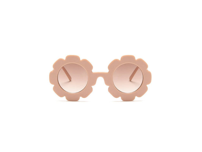 Kids flower sunglasses- pink
