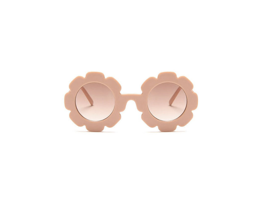 Kids flower sunglasses- pink